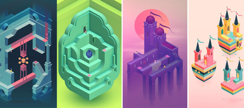 Best Puzzle app Monument-Valley-2-app